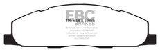 EBC Brakes DP41848R Yellowstuff Street And Track Brake Pads - Truck Part Superstore