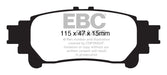 EBC Brakes DP41850R Yellowstuff Street And Track Brake Pads - Truck Part Superstore