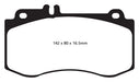 EBC Brakes DP41857R Yellowstuff Street And Track Brake Pads - Truck Part Superstore