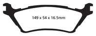 EBC Brakes DP41891R Yellowstuff Street And Track Brake Pads - Truck Part Superstore