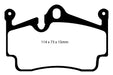 EBC Brakes DP41920R Yellowstuff Street And Track Brake Pads - Truck Part Superstore