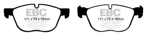 EBC Brakes DP41938R Yellowstuff Street And Track Brake Pads - Truck Part Superstore