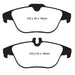 EBC Brakes DP41990R Yellowstuff Street And Track Brake Pads - Truck Part Superstore