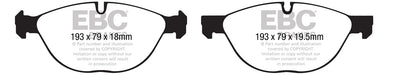 EBC Brakes DP41994R Yellowstuff Street And Track Brake Pads - Truck Part Superstore