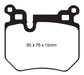 EBC Brakes DP41996R Yellowstuff Street And Track Brake Pads - Truck Part Superstore