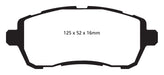 EBC Brakes DP42002R Yellowstuff Street And Track Brake Pads - Truck Part Superstore