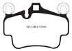 EBC Brakes DP42029R Yellowstuff Street And Track Brake Pads - Truck Part Superstore