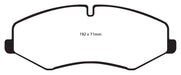 EBC Brakes DP42060R Yellowstuff Street And Track Brake Pads - Truck Part Superstore