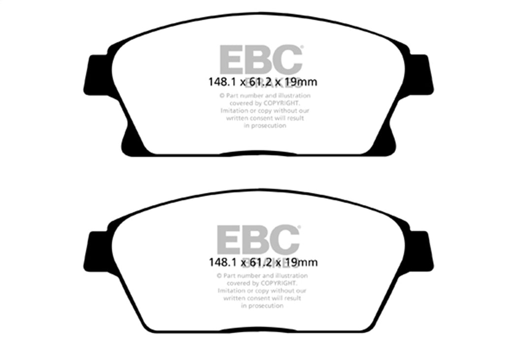 EBC Brakes DP42067R Yellowstuff Street And Track Brake Pads - Truck Part Superstore