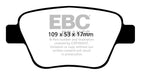 EBC Brakes DP42075R Yellowstuff Street And Track Brake Pads - Truck Part Superstore