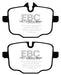 EBC Brakes DP42089R Yellowstuff Street And Track Brake Pads; FMSI Pad No. D1469; - Truck Part Superstore
