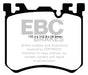 EBC Brakes DP42091R Yellowstuff Street And Track Brake Pads; FMSI Pad No. D1429; - Truck Part Superstore