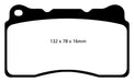 EBC Brakes DP42093R Yellowstuff Street And Track Brake Pads - Truck Part Superstore