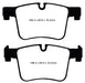 EBC Brakes DP42105R Yellowstuff Street And Track Brake Pads - Truck Part Superstore