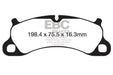 EBC Brakes DP42144R Yellowstuff Street And Track Brake Pads; FMSI Pad No. D1664; - Truck Part Superstore