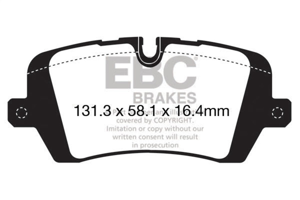 EBC Brakes DP42161R Yellowstuff Street And Track Brake Pads - Truck Part Superstore