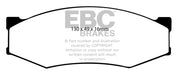 EBC Brakes DP4538R Yellowstuff Street And Track Brake Pads - Truck Part Superstore