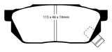 EBC Brakes DP4570R Yellowstuff Street And Track Brake Pads - Truck Part Superstore