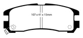 EBC Brakes DP4738R Yellowstuff Street And Track Brake Pads - Truck Part Superstore