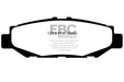 EBC Brakes DP4848R Yellowstuff Street And Track Brake Pads; FMSI Pad No. D572; - Truck Part Superstore
