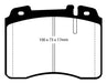 EBC Brakes DP4927R Yellowstuff Street And Track Brake Pads - Truck Part Superstore