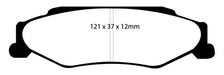 EBC Brakes DP51160NDX Bluestuff NDX Full Race Brake Pads - Truck Part Superstore