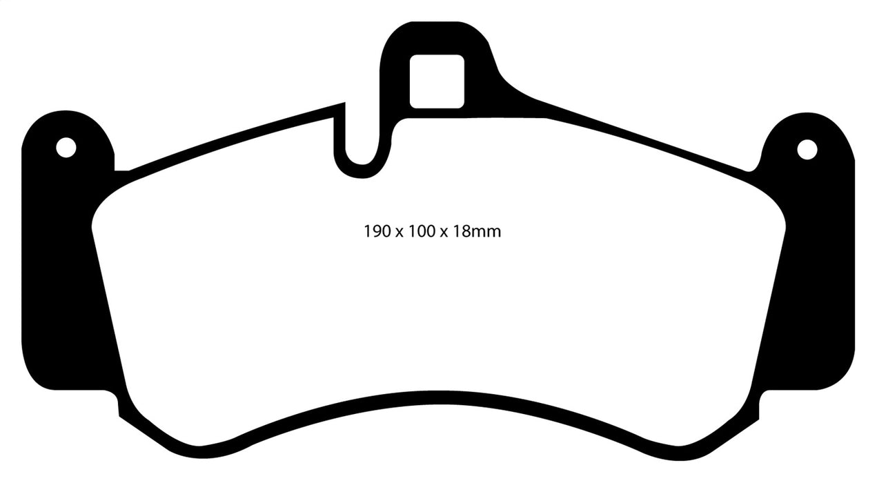 EBC Brakes DP51516NDX Bluestuff NDX Full Race Brake Pads - Truck Part Superstore