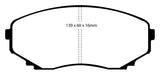 EBC Brakes DP61121 6000 Series Greenstuff Truck/SUV Brakes Disc Pads - Truck Part Superstore
