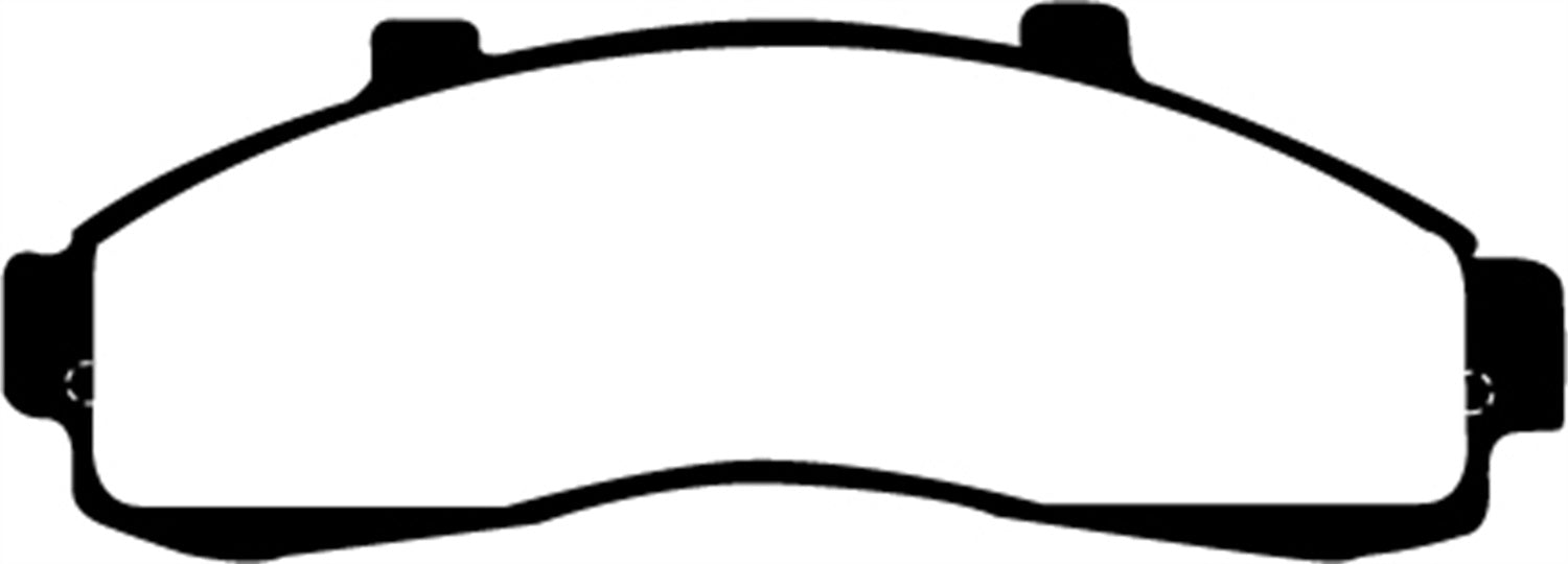 EBC Brakes DP61199 6000 Series Greenstuff Truck/SUV Brakes Disc Pads - Truck Part Superstore