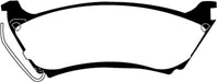 EBC Brakes DP61233 6000 Series Greenstuff Truck/SUV Brakes Disc Pads - Truck Part Superstore