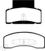 EBC Brakes DP61268 6000 Series Greenstuff Truck/SUV Brakes Disc Pads; FMSI Pad No. D459; - Truck Part Superstore
