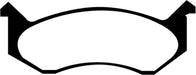 EBC Brakes DP61277 6000 Series Greenstuff Truck/SUV Brakes Disc Pads; FMSI Pad No. D269; - Truck Part Superstore