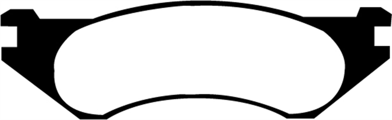EBC Brakes DP61306 6000 Series Greenstuff Truck/SUV Brakes Disc Pads - Truck Part Superstore
