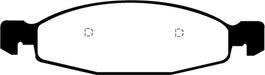 EBC Brakes DP61312 6000 Series Greenstuff Truck/SUV Brakes Disc Pads - Truck Part Superstore