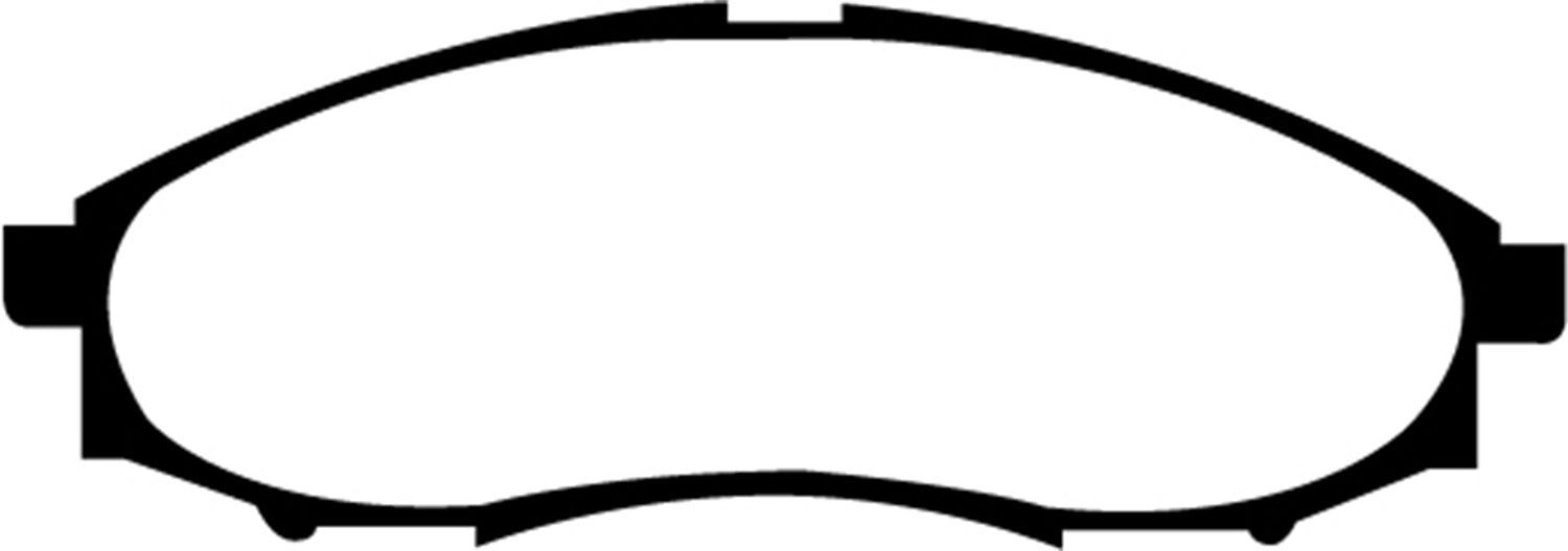 EBC Brakes DP61316 6000 Series Greenstuff Truck/SUV Brakes Disc Pads - Truck Part Superstore