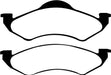 EBC Brakes DP61318 6000 Series Greenstuff Truck/SUV Brakes Disc Pads - Truck Part Superstore