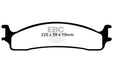 EBC Brakes DP61650 6000 Series Greenstuff Truck/SUV Brakes Disc Pads - Truck Part Superstore