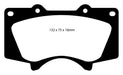 EBC Brakes DP61657 6000 Series Greenstuff Truck/SUV Brakes Disc Pads - Truck Part Superstore