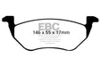 EBC Brakes DP61710 6000 Series Greenstuff Truck/SUV Brakes Disc Pads - Truck Part Superstore