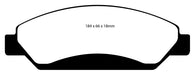 EBC Brakes DP61742 6000 Series Greenstuff Truck/SUV Brakes Disc Pads; FMSI Pad No. D1092; - Truck Part Superstore