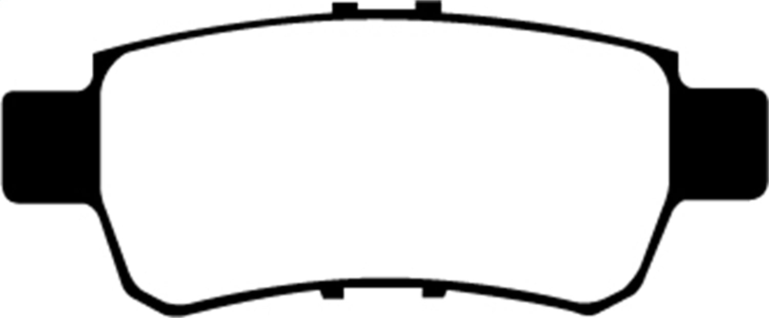 EBC Brakes DP61744 6000 Series Greenstuff Truck/SUV Brakes Disc Pads - Truck Part Superstore