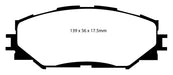 EBC Brakes DP61791 6000 Series Greenstuff Truck/SUV Brakes Disc Pads - Truck Part Superstore