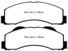 EBC Brakes DP61855 6000 Series Greenstuff Truck/SUV Brakes Disc Pads - Truck Part Superstore