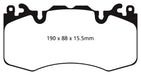EBC Brakes DP62064 6000 Series Greenstuff Truck/SUV Brakes Disc Pads - Truck Part Superstore