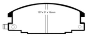 EBC Brakes DP6746 6000 Series Greenstuff Truck/SUV Brakes Disc Pads - Truck Part Superstore