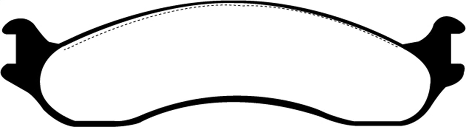 EBC Brakes DP71266 7000 Series Greenstuff Low Dust Truck/SUV Brake Pads - Truck Part Superstore