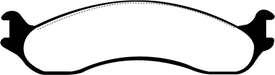 EBC Brakes DP71266 7000 Series Greenstuff Low Dust Truck/SUV Brake Pads - Truck Part Superstore