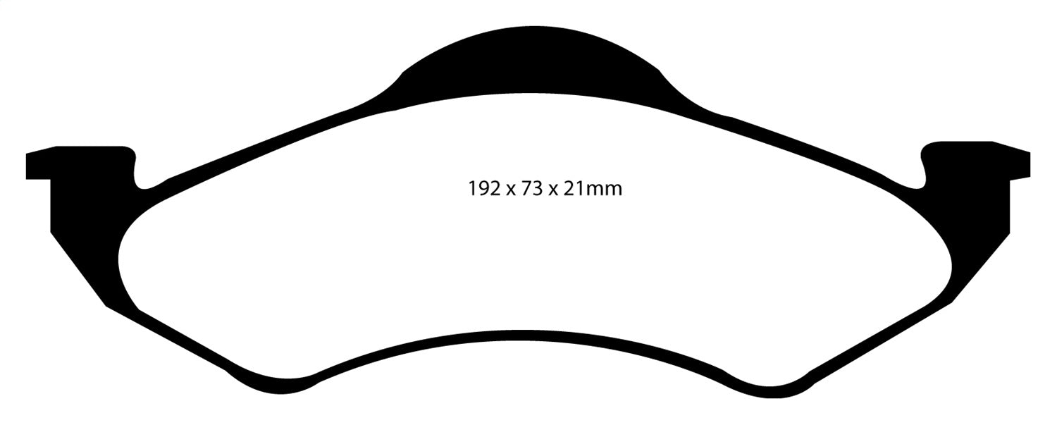 EBC Brakes DP71318 7000 Series Greenstuff Low Dust Truck/SUV Brake Pads - Truck Part Superstore
