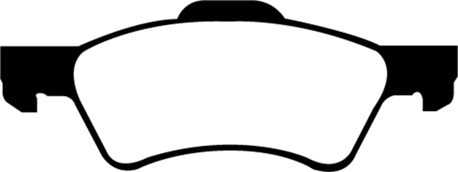 EBC Brakes DP71613 7000 Series Greenstuff Low Dust Truck/SUV Brake Pads - Truck Part Superstore