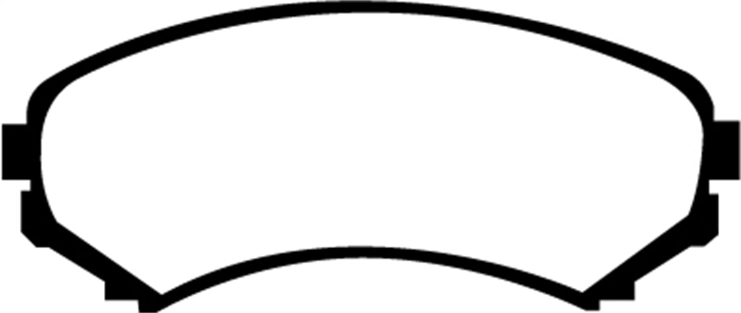 EBC Brakes DP71619 7000 Series Greenstuff Low Dust Truck/SUV Brake Pads - Truck Part Superstore